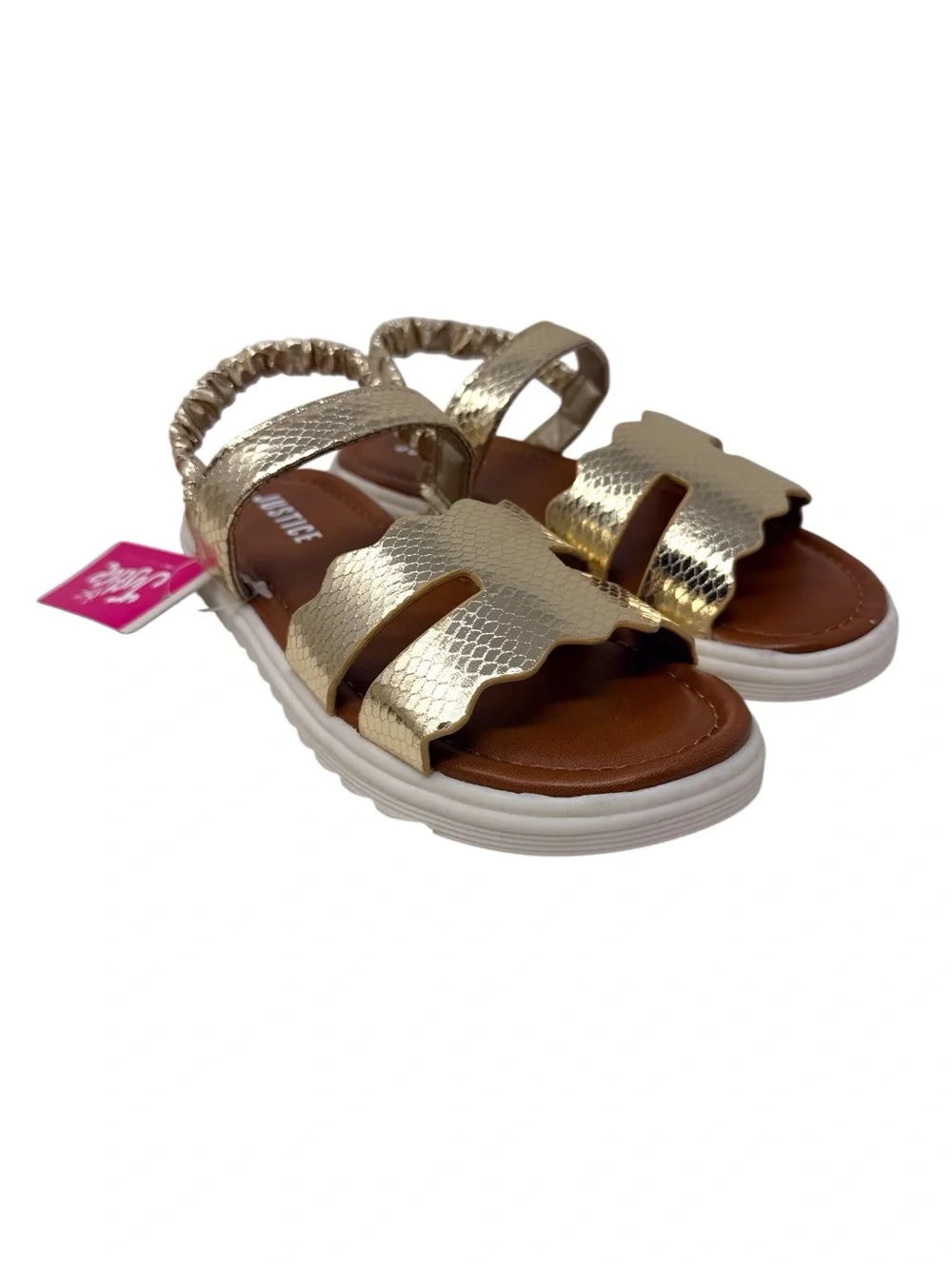 Justice girls metallic